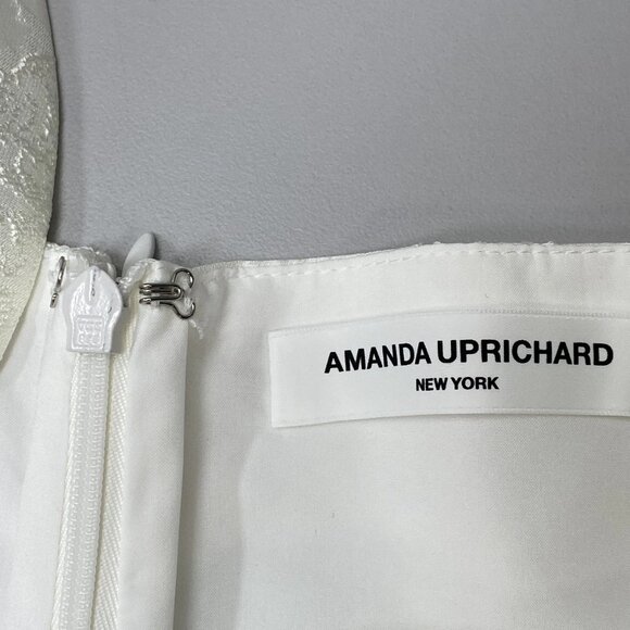 Amanda Uprichard Women’s “Bethany” Jacquard Romper Mini Dress - Picture 4 of 8